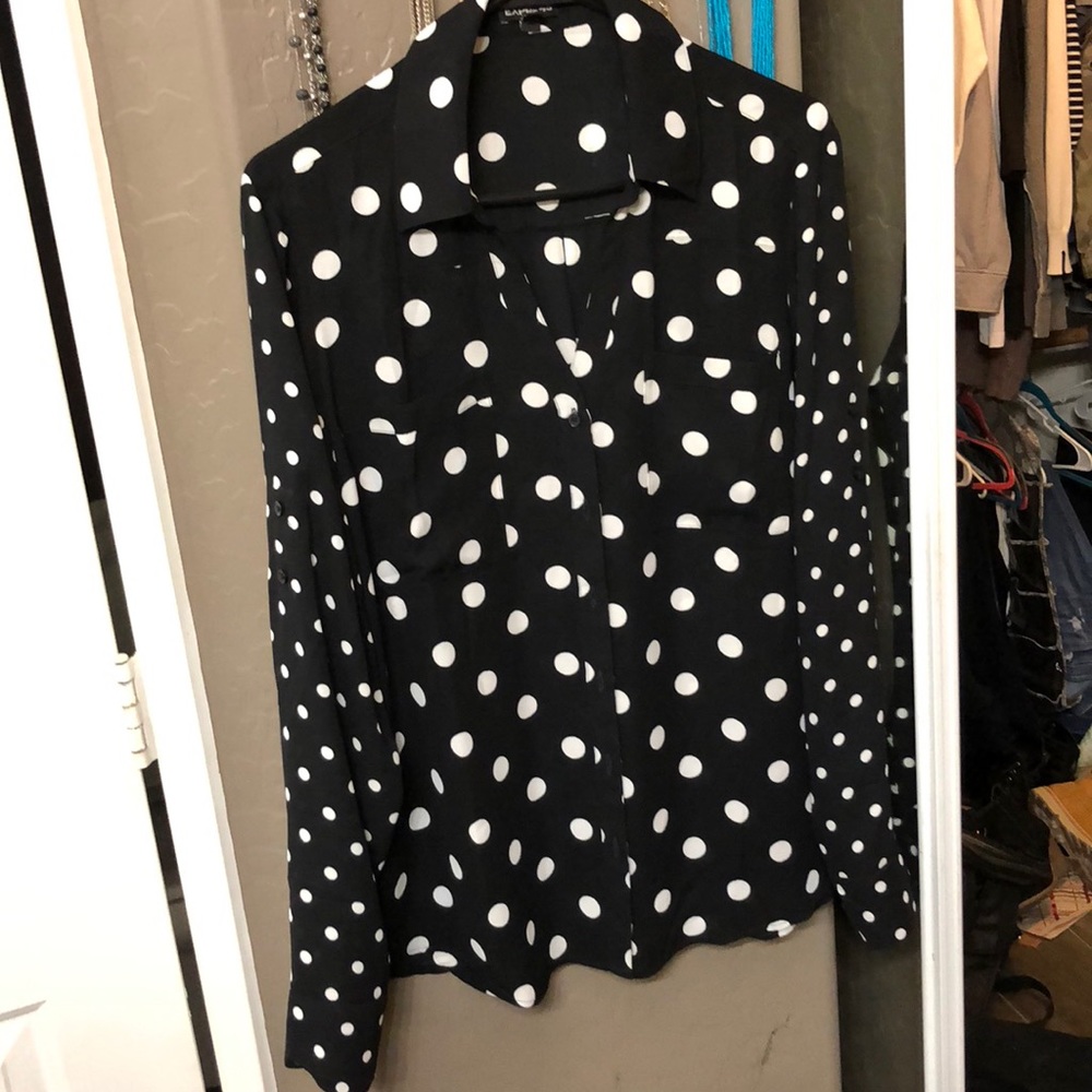 Express work button up